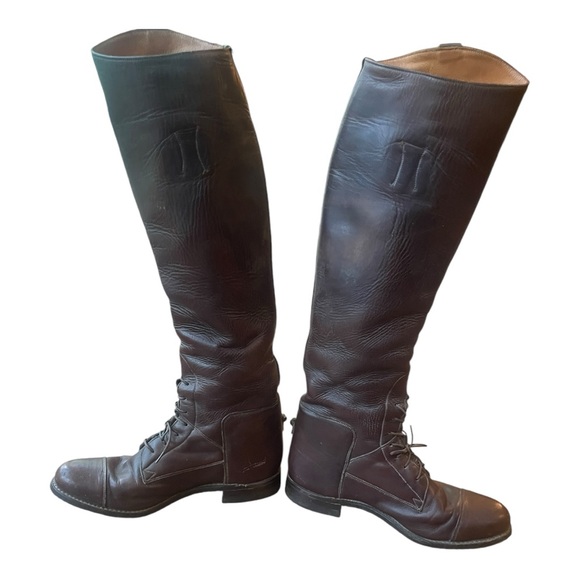 Vintage Biltrite Horse Show Field Boots Leather Size 40 US 9.5 - Picture 5 of 13